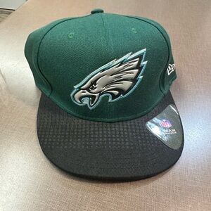 New Era Green and Black Eagles Cap